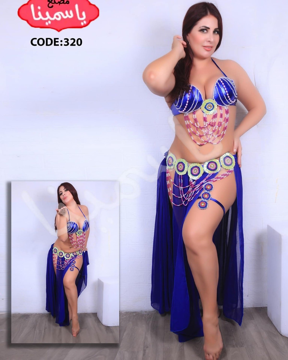 بدلة رقص شرقى قطعتين 320