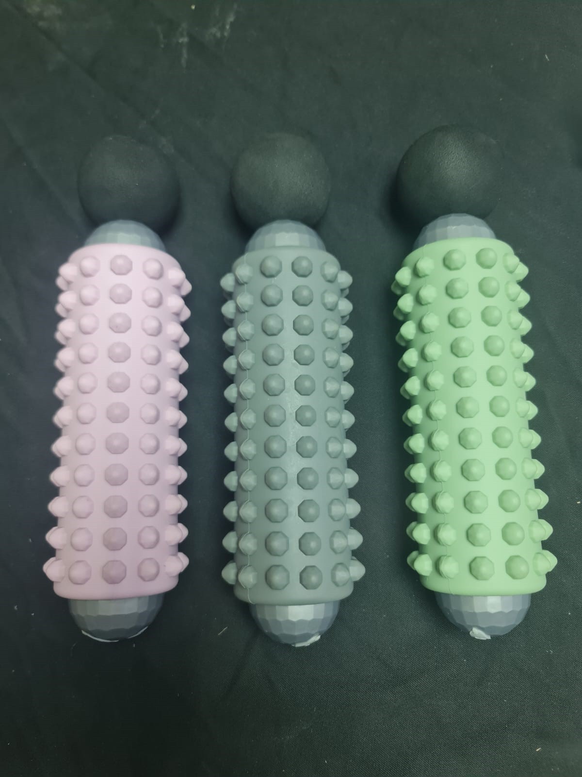 عصا مساج كهربائية للجسم بأكمله، رولر مريح لتدليك القدم