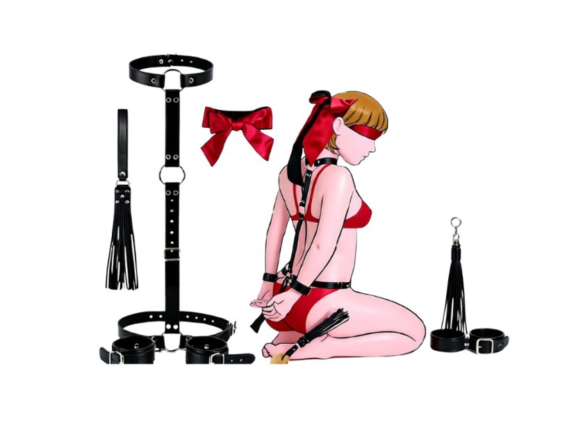 مجموعة قيود لليدين والرقبة