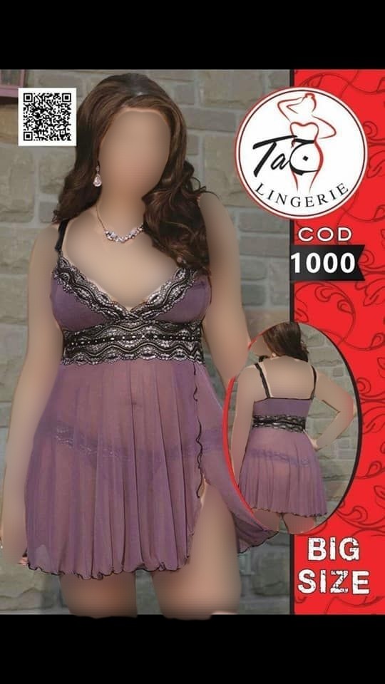 لانجيرى بيج سايز كود 1000
